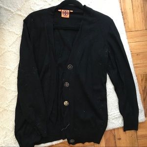 Tory Burch cardigan, black size S